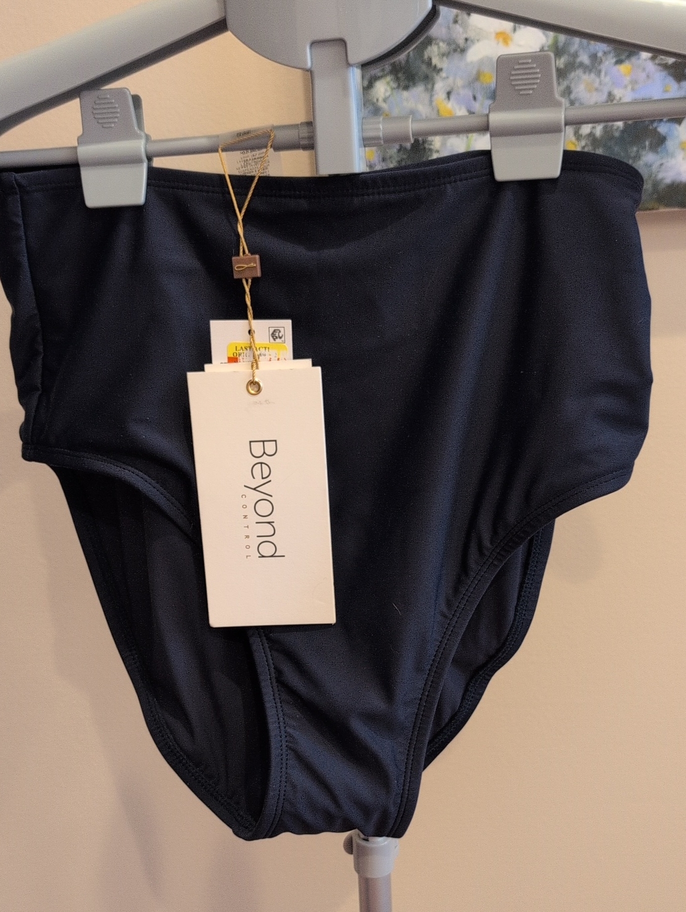 Beyond Swimwear HighWaist Swim Bottoms In Navy